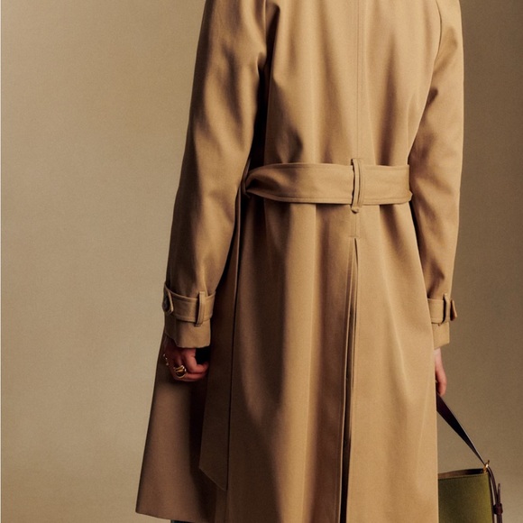 Sezane Tan Trench Coat for Women - Picture 3 of 12